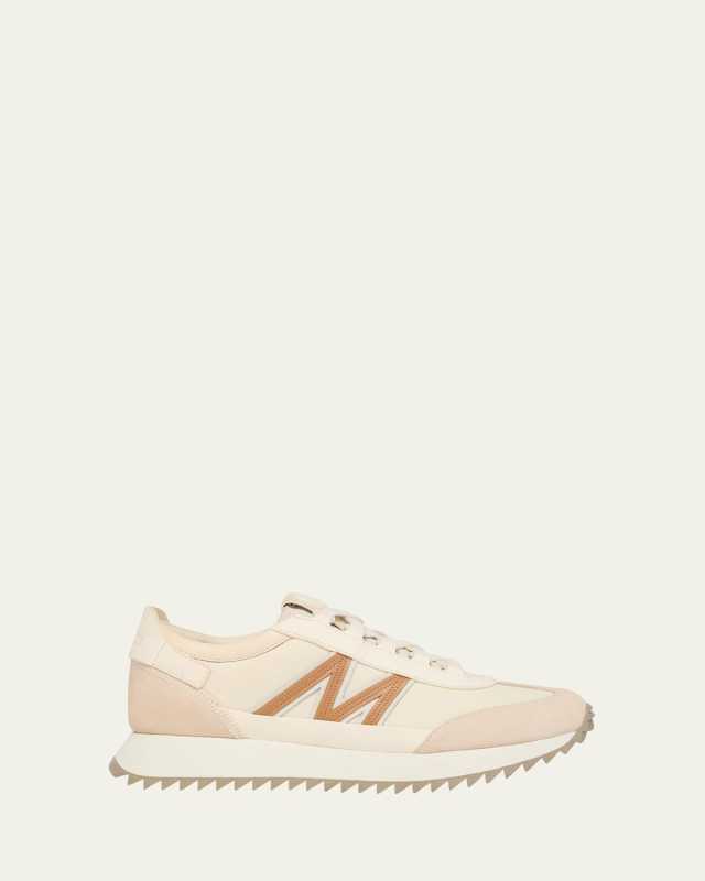 Pacey2 Suede and Nubuck Low-Top Sneakers